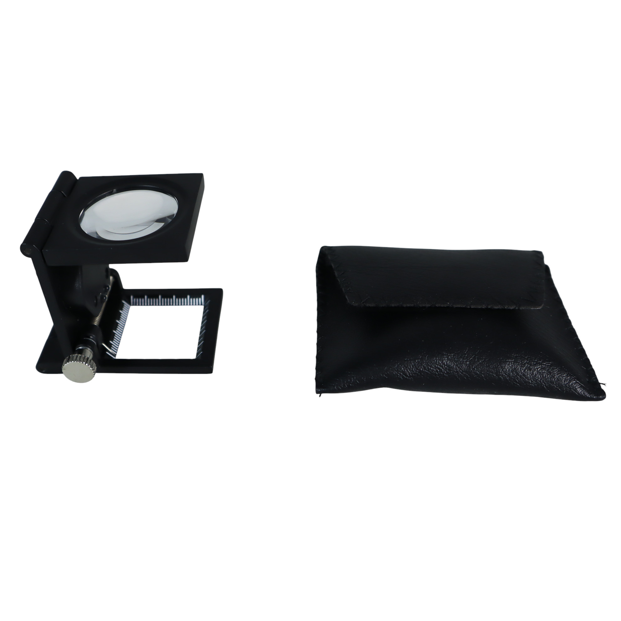 SRATE Kaca Pembesar Lipat Magnifying Glass with 2 LED 28mm 10X - SR1 Gambar produk SRATE Kaca Pembesar Lipat Magnifying Glass with 2 LED 28mm 10X - SR1