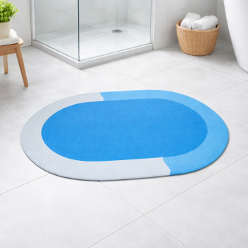 DIATOM Keset Kamar Mandi Anti Slip Absorbent Oval 59x40cm - D46