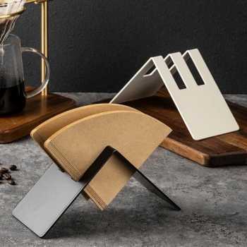 Zlish Tempat Filter Kopi Multifungsi Vertical Storage Rack Filter - ZJ009