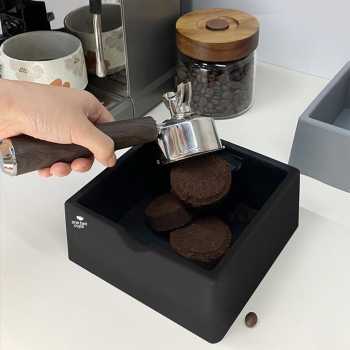 One Two Cups Wadah Ampas Kopi Silikon Espresso Knock Box Storage - YJ-15