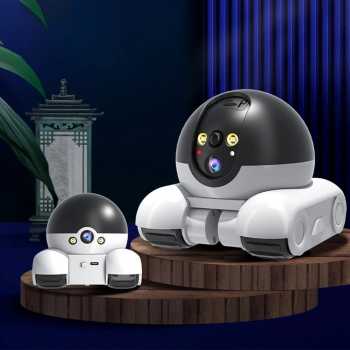 Jesco Robot CCTV Dual Lens Night Vision Two Way Audio 3MP 5200mAh - SC-50