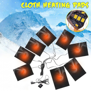 HailiCare Penghangat Pakaian Elektrik USB Heating Pad 3 Levels 8 Pad - BZ550