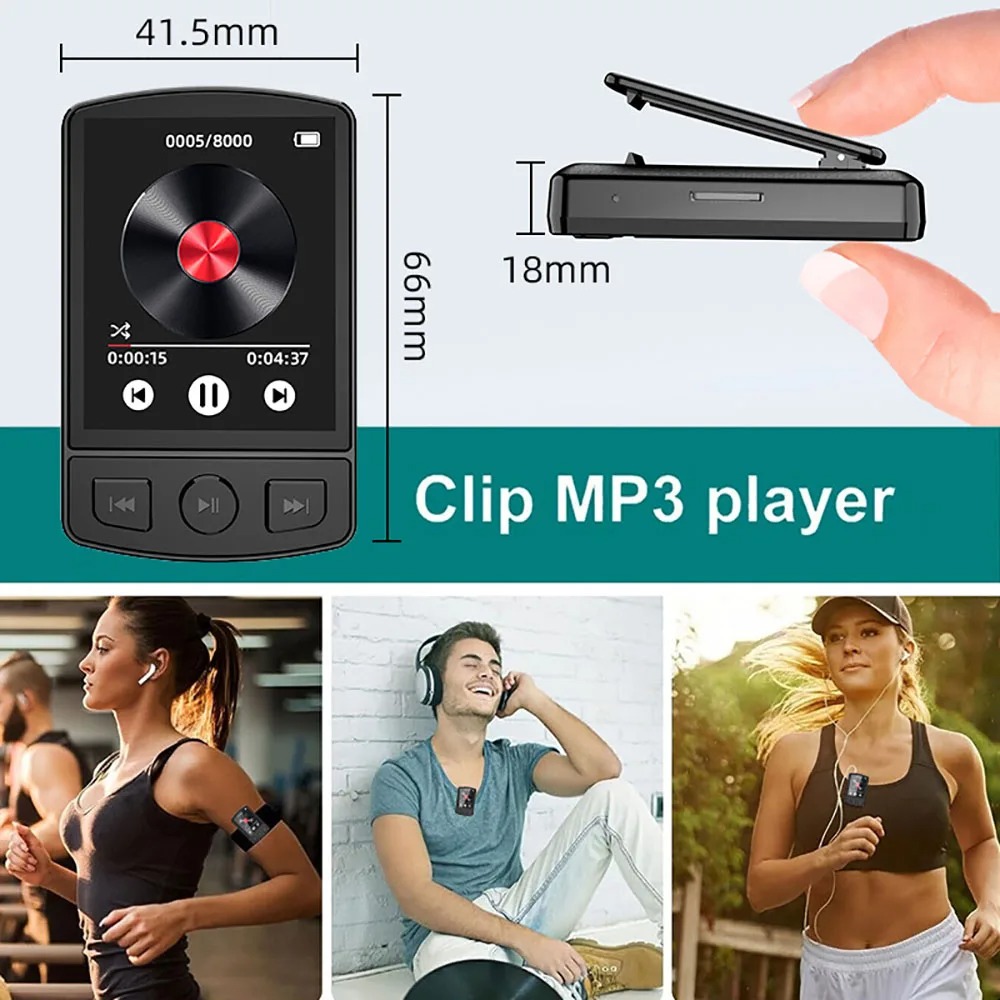 Kebidumei MP3 Digital Audio Player HiFi Bluetooth MP4 1.8 Inch 210mAh - X60 Gambar produk Kebidumei MP3 Digital Audio Player HiFi Bluetooth MP4 1.8 Inch 210mAh - X60