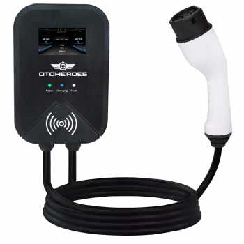 Gambar produk OTOHEROES Charger Mobil Listrik EV Swipe Card Type2 Female AC Charging 32A 7kW 1 Phase - PG01