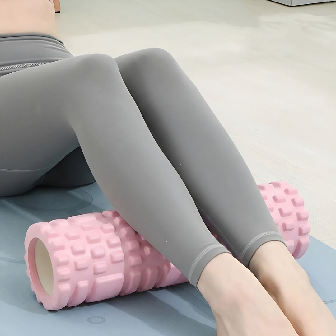 DR.XIE Rumble Roller Foam Yoga Massage Hollow Column EVA 25.5cm - DX219 Gambar produk DR.XIE Rumble Roller Foam Yoga Massage Hollow Column EVA 25.5cm - DX219