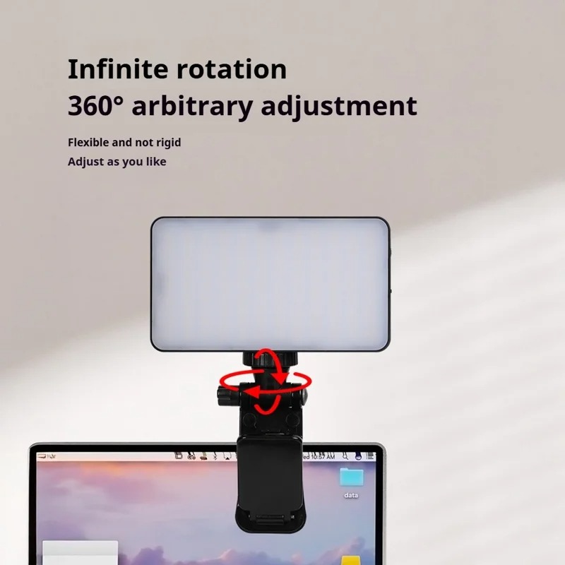 Gambar produk ASENGRY Lampu Fill Light LED 3in1 Color 2500-9000K Magnetic 1200mAh - N19