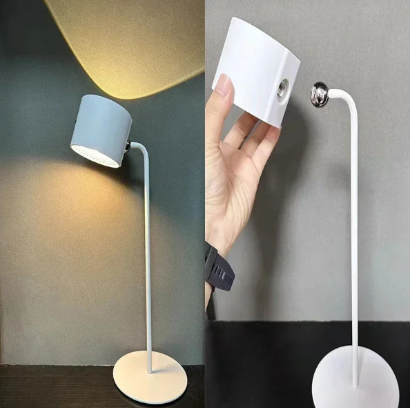 MESGET Lampu Baca Magnetik Wireless Led Spotlight Rechargeable 1800mAh - CR4 Gambar produk MESGET Lampu Baca Magnetik Wireless Led Spotlight Rechargeable 1800mAh - CR4