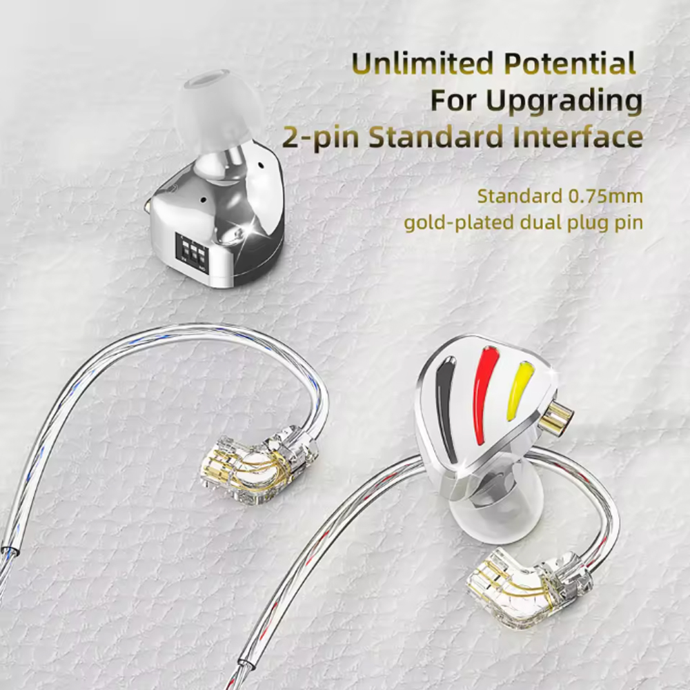 QKZ Earphone In-Ear Wired 3.5mm Detachable HiFi 3 Gear Tuning with Mic - Odin Gambar produk QKZ Earphone In-Ear Wired 3.5mm Detachable HiFi 3 Gear Tuning with Mic - Odin
