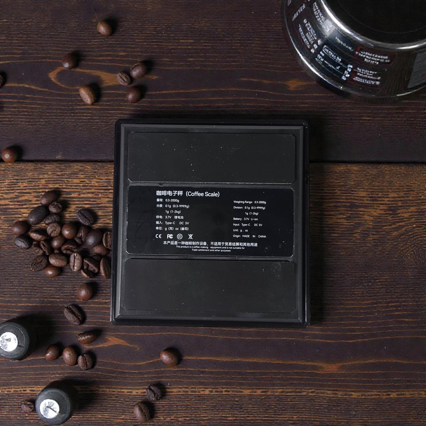 ELPINIS Timbangan Kopi Digital Coffee Kitchen Scale Timer 2000g 0.1g - LP02 Gambar produk ELPINIS Timbangan Kopi Digital Coffee Kitchen Scale Timer 2000g 0.1g - LP02