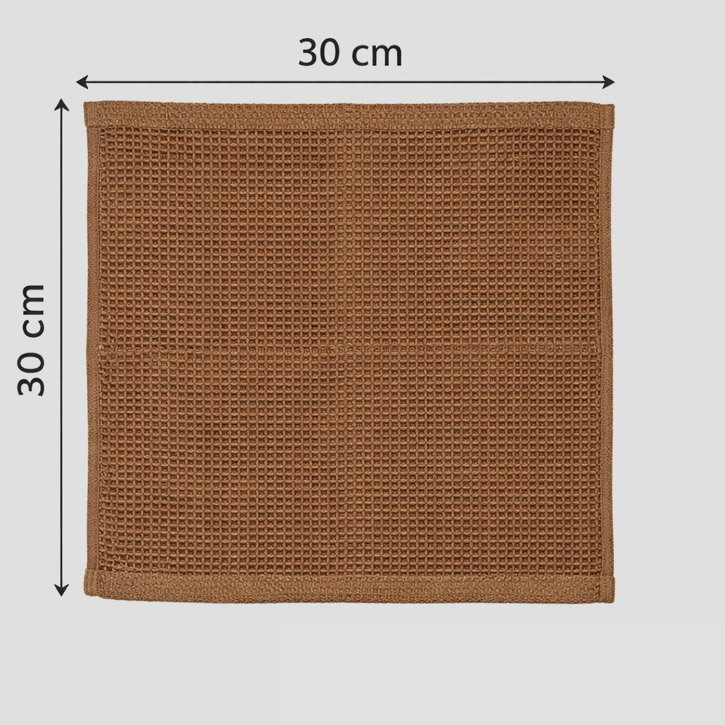 XW Kain Lap Barista Cleaning Waffle Towel High Absorbent 30x30cm 5 PCS - W-45P Gambar produk XW Kain Lap Barista Cleaning Waffle Towel High Absorbent 30x30cm 5 PCS - W-45P