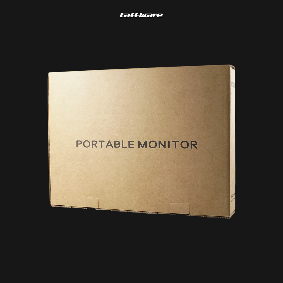 Gambar produk Taffware Portable Monitor 15.6 Inch IPS UHD 4K 60Hz Type C Mini HDMI - SJD1505