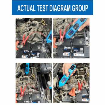 Gambar produk VSTM Tespen Sirkuit Mobil Circuit Tester Voltage Aligator Clip 3.5-36V - CNDW-823