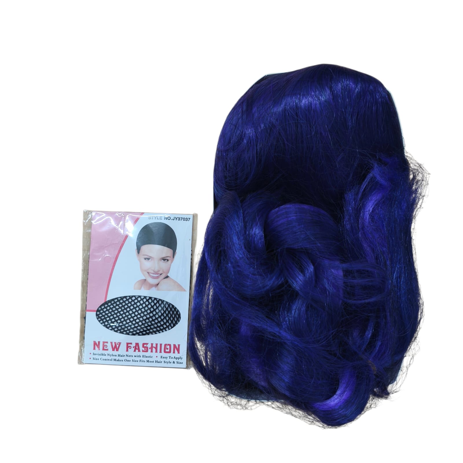 Huafei Wig Rambut Palsu Genshin Impact Raiden Shogun Cosplay 80cm - L-148 Gambar produk Huafei Wig Rambut Palsu Genshin Impact Raiden Shogun Cosplay 80cm - L-148