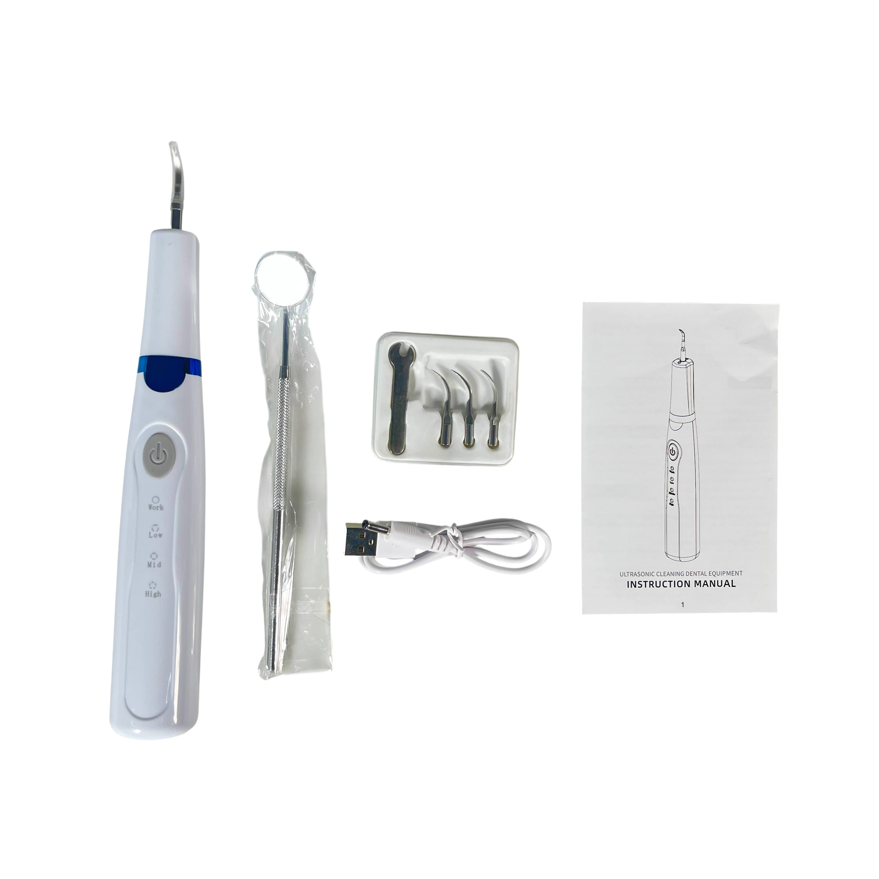 GUANSHI Pembersih Karang Gigi Ultrasonic Dental Remover 500mAh - GS-06 Gambar produk GUANSHI Pembersih Karang Gigi Ultrasonic Dental Remover 500mAh - GS-06