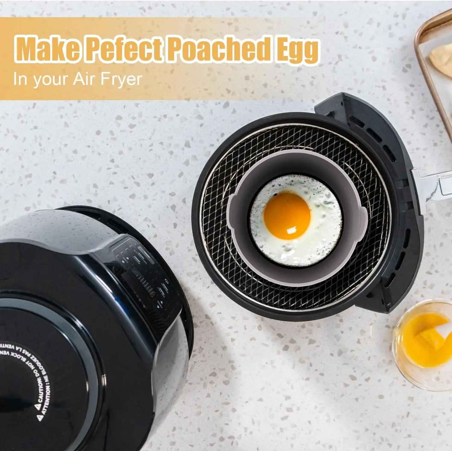 SHINKI Alas Air Fryer Silikon Egg Poacher Baking Cups 7.5cm 6 PCS - M05 Gambar produk SHINKI Alas Air Fryer Silikon Egg Poacher Baking Cups 7.5cm 6 PCS - M05