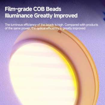 Gambar produk BEDIRO Lampu Studio LED Fill Light 3in1 Color Universal Mount 200W - T200 Pro