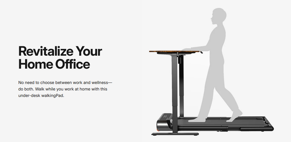 Kingsmith WalkingPad Treadmill Home Fitness Gym Foldable 1 HP - R3 Hybrid+ Gambar produk Kingsmith WalkingPad Treadmill Home Fitness Gym Foldable 1 HP - R3 Hybrid+