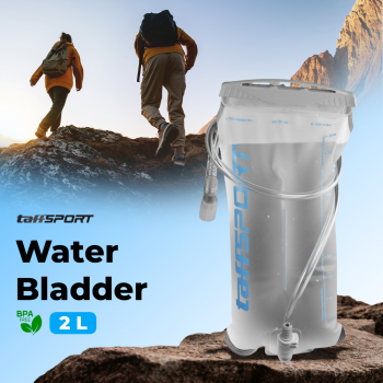 Gambar produk TaffSPORT Kantong Air Minum Water Bladder Hydration Pack Food Grade 2L - TFWB-20