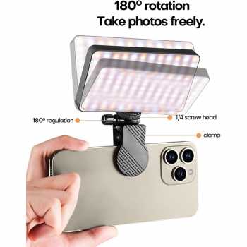 Gambar produk WINGEAR Lampu Fill Light LED 3in1 Color 2500-9000K Magnetic 3000mAh - M19