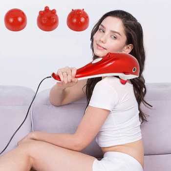 Gambar produk Qingfeng Alat Pijat Elektrik Dolphin Massager Shoulder Vibration USB - HK668