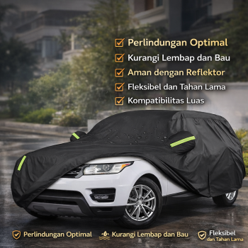 XSD Sarung Mobil Universal Waterproof Dustproof Car Cover - JW-01