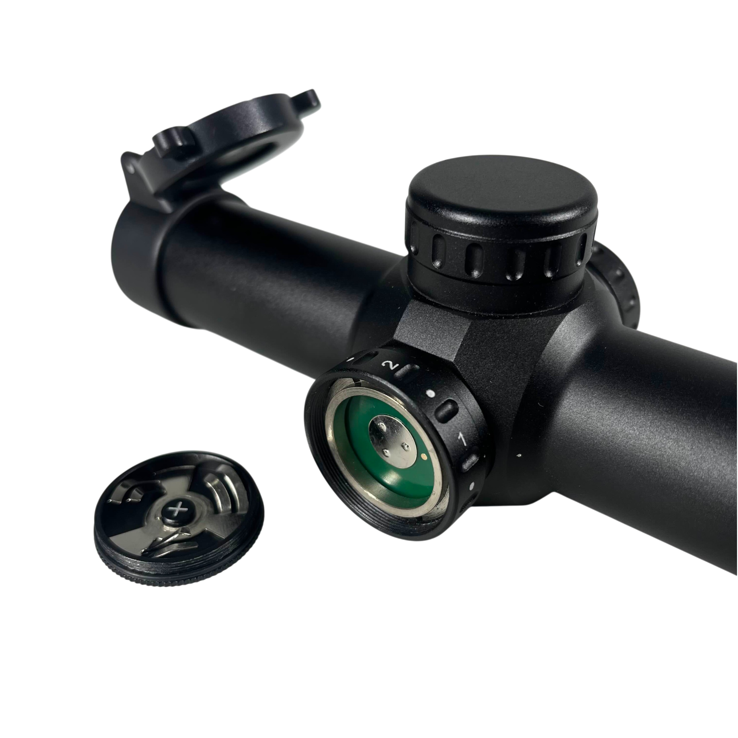 USO Rifle Tactical Scope Hunting Magnification IR FFP 1-6x24mm - 1-6x24IRFFP Gambar produk USO Rifle Tactical Scope Hunting Magnification IR FFP 1-6x24mm - 1-6x24IRFFP