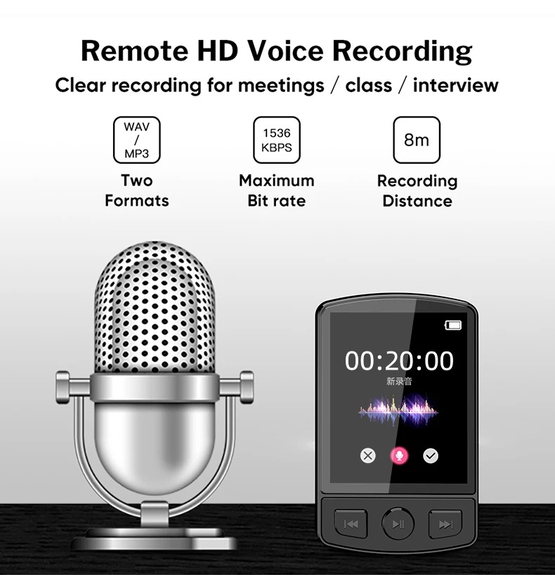 Kebidumei MP3 Digital Audio Player HiFi Bluetooth MP4 1.8 Inch 210mAh - X60 Gambar produk Kebidumei MP3 Digital Audio Player HiFi Bluetooth MP4 1.8 Inch 210mAh - X60