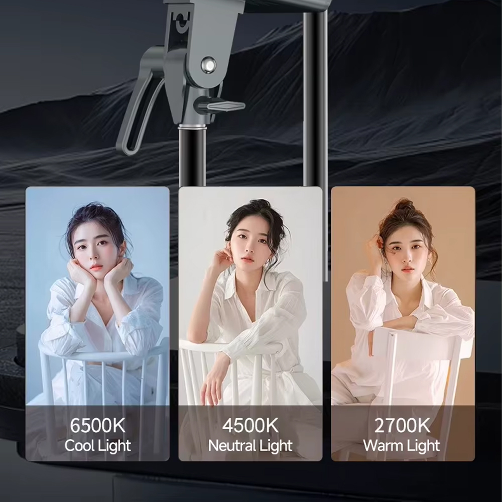 BEDIRO Lampu Studio LED Fill Light 3in1 Color Universal Mount 200W - T200 Pro Gambar produk BEDIRO Lampu Studio LED Fill Light 3in1 Color Universal Mount 200W - T200 Pro