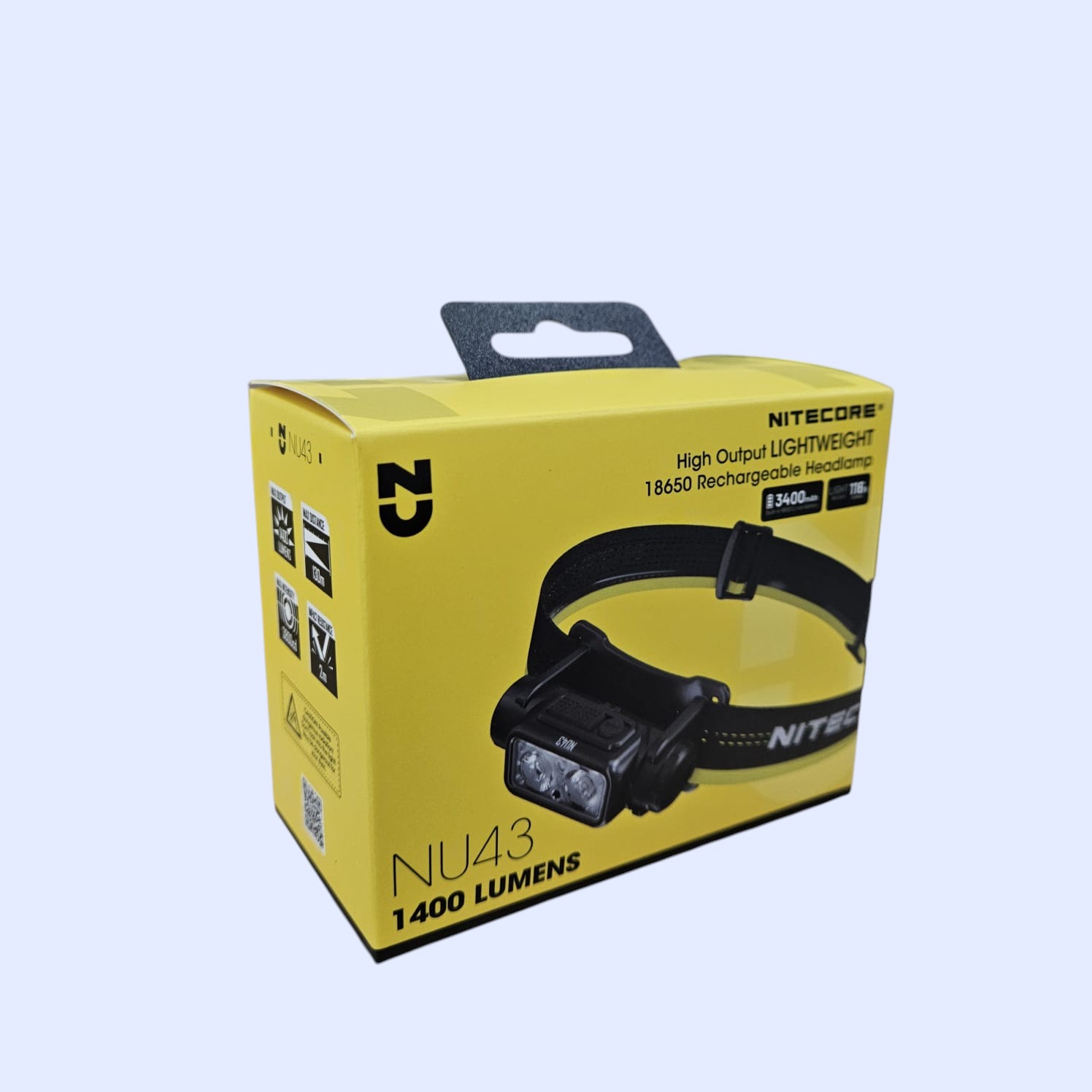 Gambar produk NITECORE Headlamp LED Senter Kepala Lightweight IP68 1400 Lumens - NU43