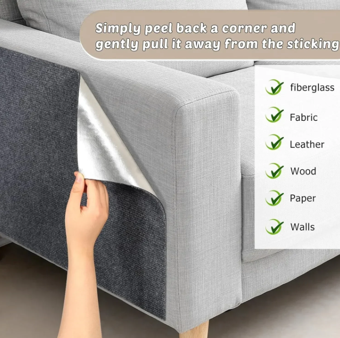 CATNIT Tikar Alas Garukan Cakaran Kucing Scratching Cat Mat 60x100cm - C4065 Gambar produk CATNIT Tikar Alas Garukan Cakaran Kucing Scratching Cat Mat 60x100cm - C4065