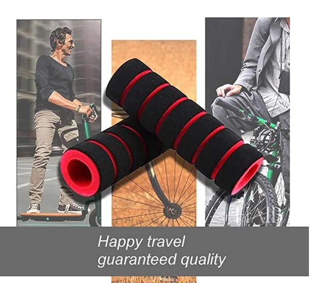 TaffSPORT Grip Gagang Sepeda Bike Handlebar Spons Grip 1 Pair - GH-081H Gambar produk TaffSPORT Grip Gagang Sepeda Bike Handlebar Spons Grip 1 Pair - GH-081H