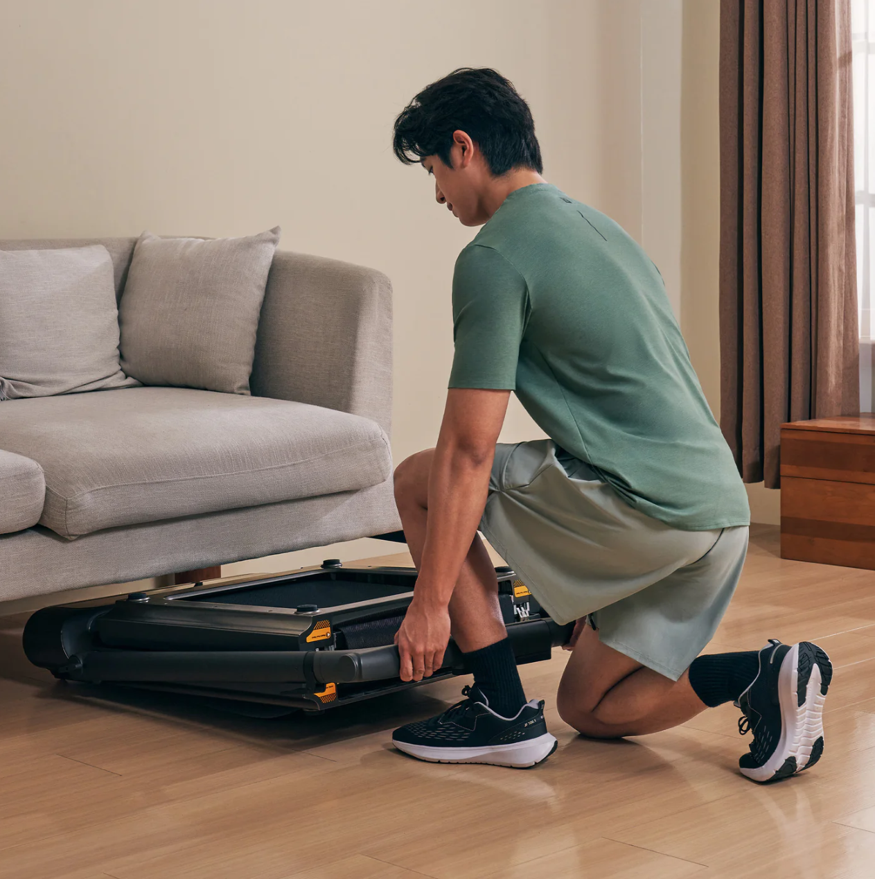 Kingsmith WalkingPad Treadmill Home Fitness Gym Foldable 1HP - R3 Hybrid Gambar produk Kingsmith WalkingPad Treadmill Home Fitness Gym Foldable 1HP - R3 Hybrid