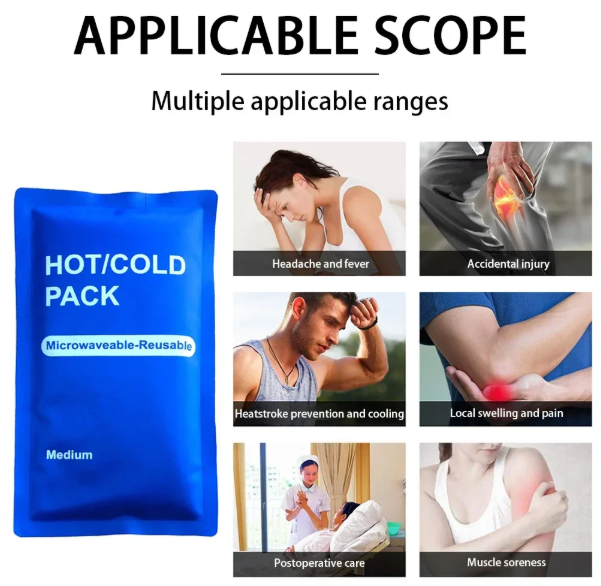 BINGRE Kantong Kompres Panas Dingin Hot Cold Gel Pack 2in1 Reusable - HC23 Gambar produk BINGRE Kantong Kompres Panas Dingin Hot Cold Gel Pack 2in1 Reusable - HC23