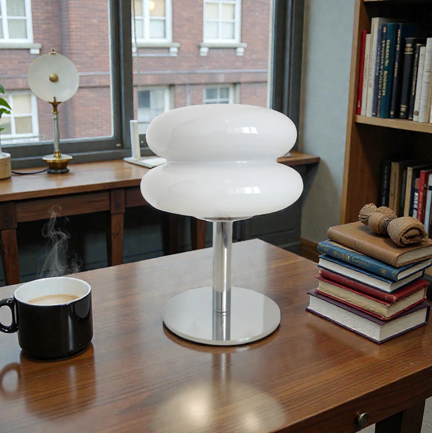 Gambar produk LAMTA Lampu Meja Kaca Hias Macaron LED 12W Tri Color Dimmable