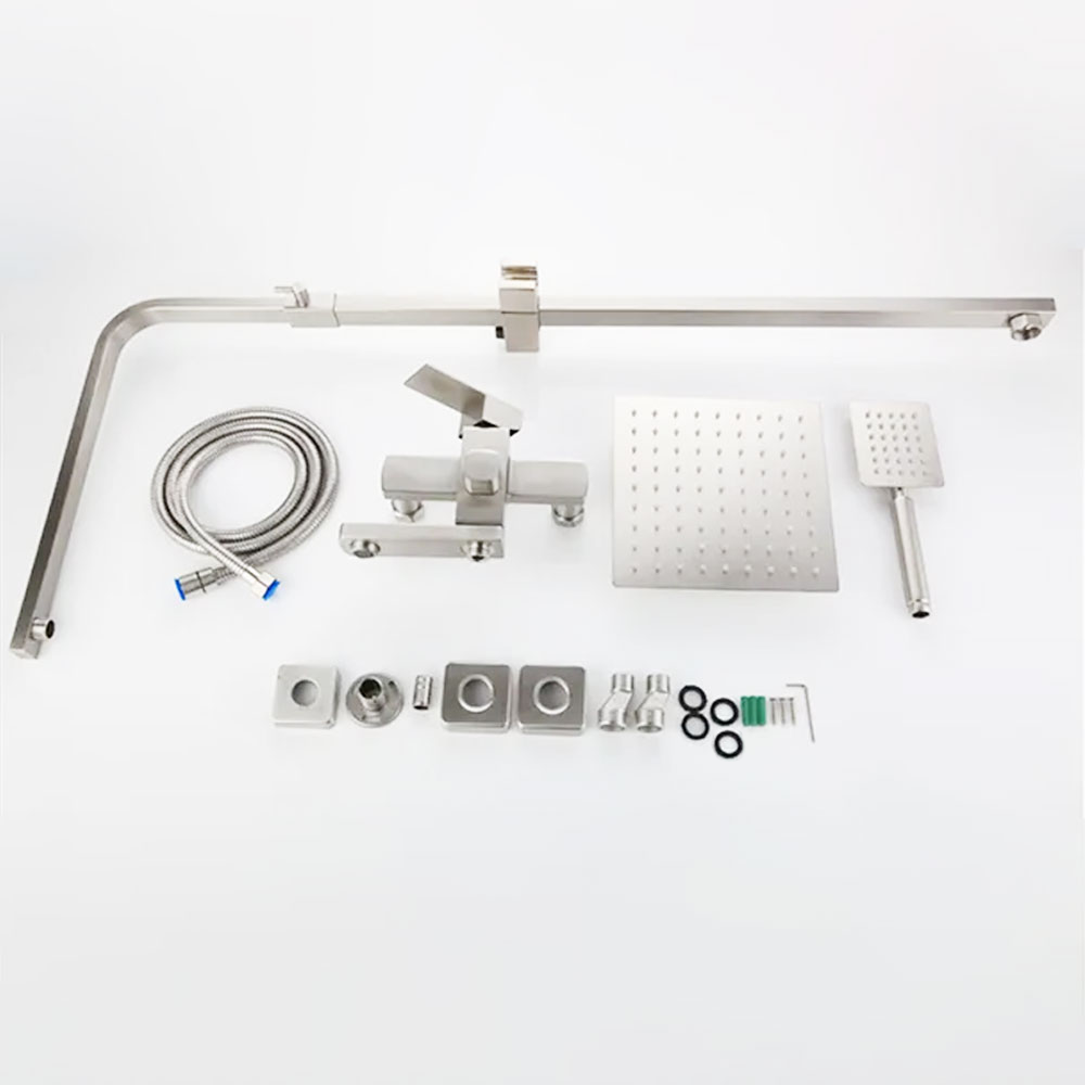 KEMAN Shower Mandi Set Portable Lifting Top Stainless Steel 304 - KM-8 Gambar produk KEMAN Shower Mandi Set Portable Lifting Top Stainless Steel 304 - KM-8