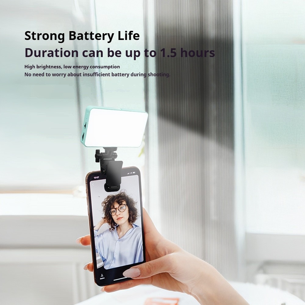 Gambar produk ANLAIKE Lampu Fill Light LED 3in1 Color 2500-9000K Dual Side 1200mAh - N13