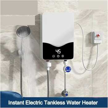 SHARB Pemanas Air Listrik Instant Water Heater Display IPX4 220V 5500W - RYK-004