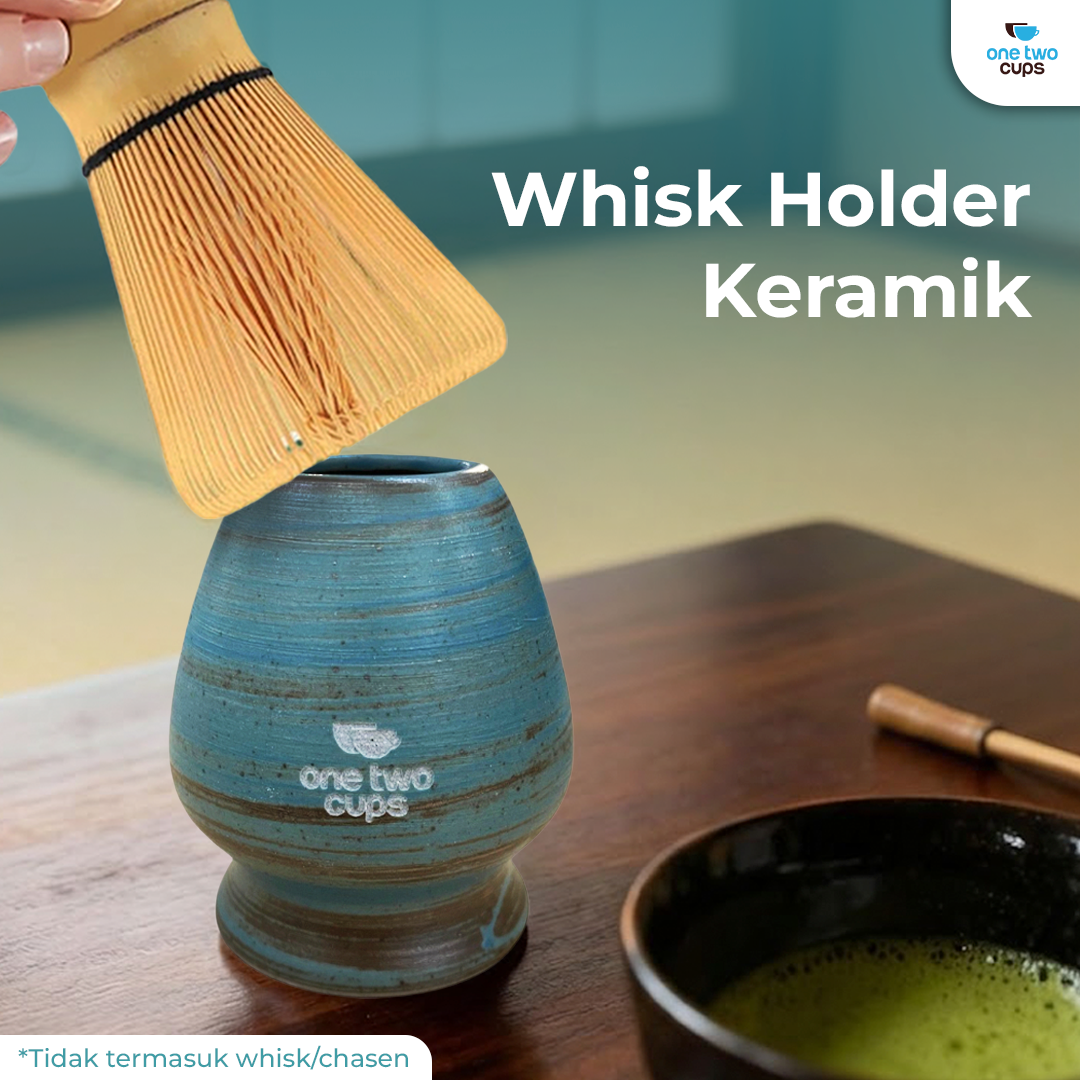 One Two Cups Whisk Stand Matcha Chasen Tate Dudukan Pengaduk - D-34 Gambar produk One Two Cups Whisk Stand Matcha Chasen Tate Dudukan Pengaduk - D-34