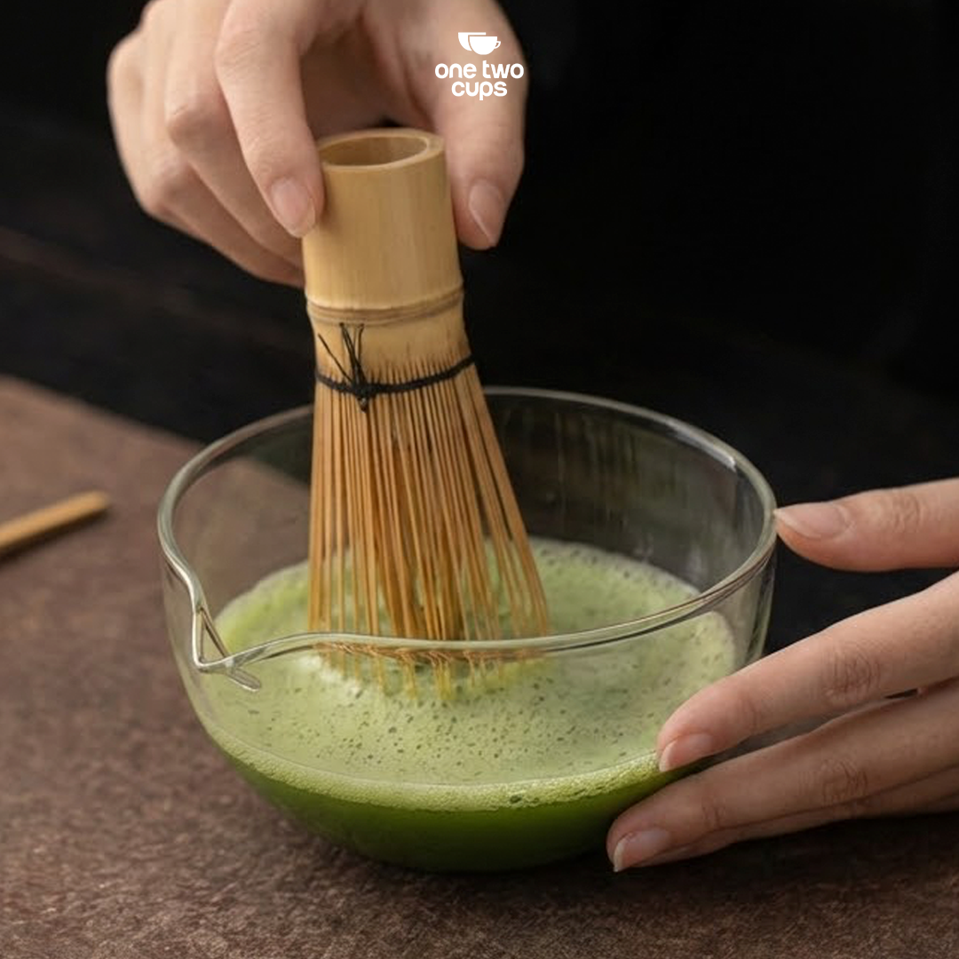 One Two Cups Mangkuk Teh Chawan Kaca Transparent Japanese Matcha Bowl 350ml - CO7 Gambar produk One Two Cups Mangkuk Teh Chawan Kaca Transparent Japanese Matcha Bowl 350ml - CO7