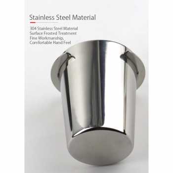 Gambar produk One Two Cups Dosing Cup Portafilter Espresso Machine Stainless Steel 51mm - YXA046