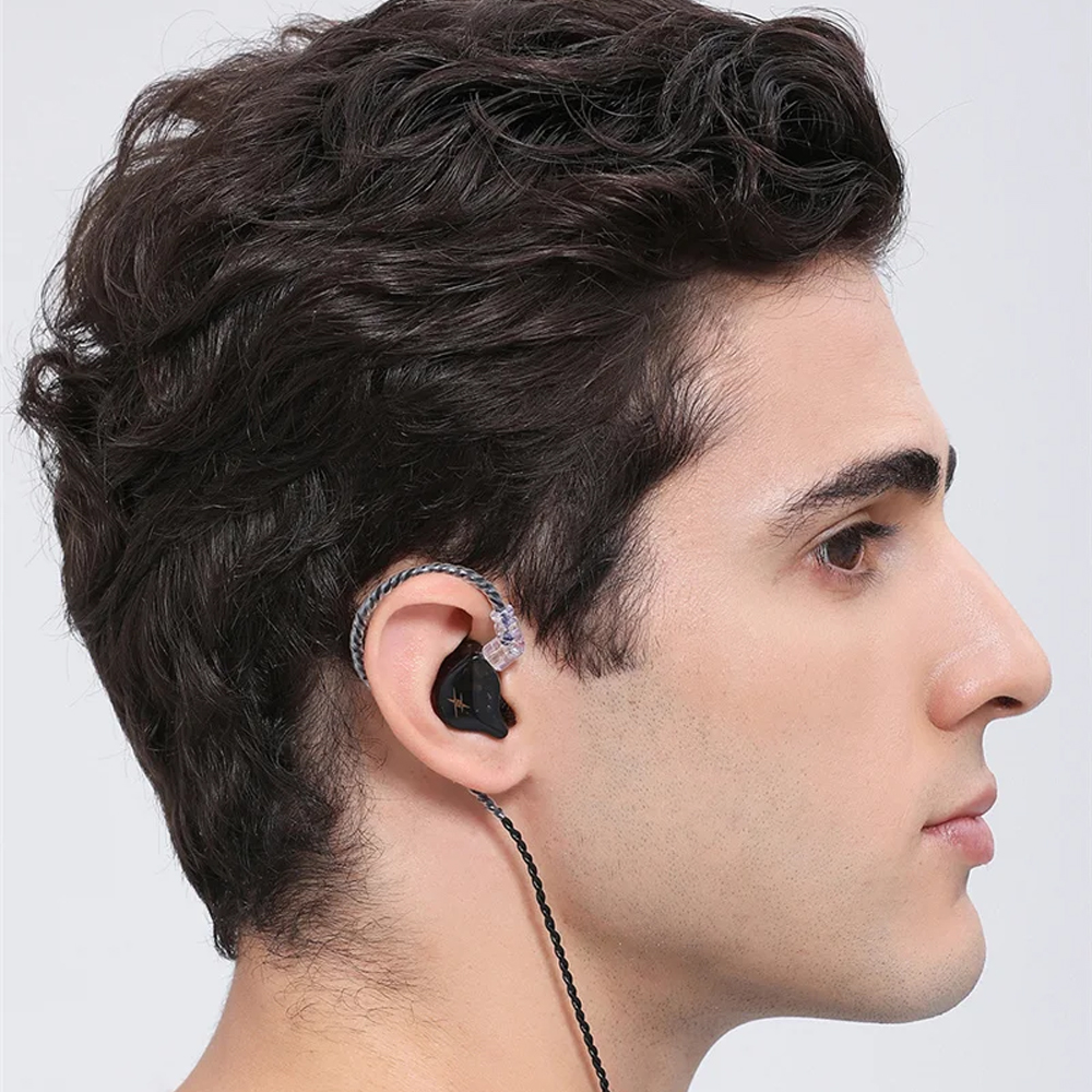 QKZ Earphone In-Ear Wired Detachable HiFi Noise Cancellation with Mic - ZXT Gambar produk QKZ Earphone In-Ear Wired Detachable HiFi Noise Cancellation with Mic - ZXT