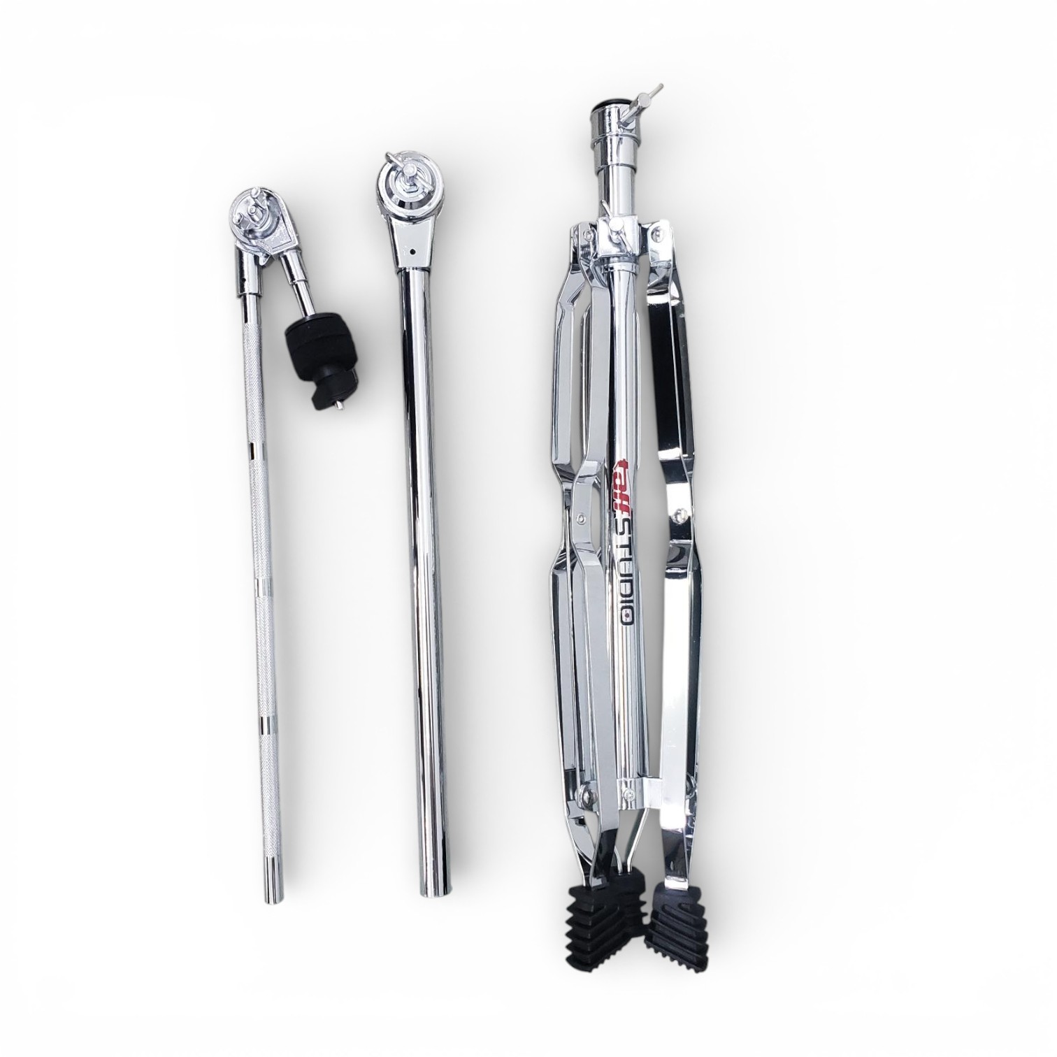 TaffSTUDIO Drum Cymbal Stand Heavy Duty Adjustable Double Braced - FM-CST Gambar produk TaffSTUDIO Drum Cymbal Stand Heavy Duty Adjustable Double Braced - FM-CST