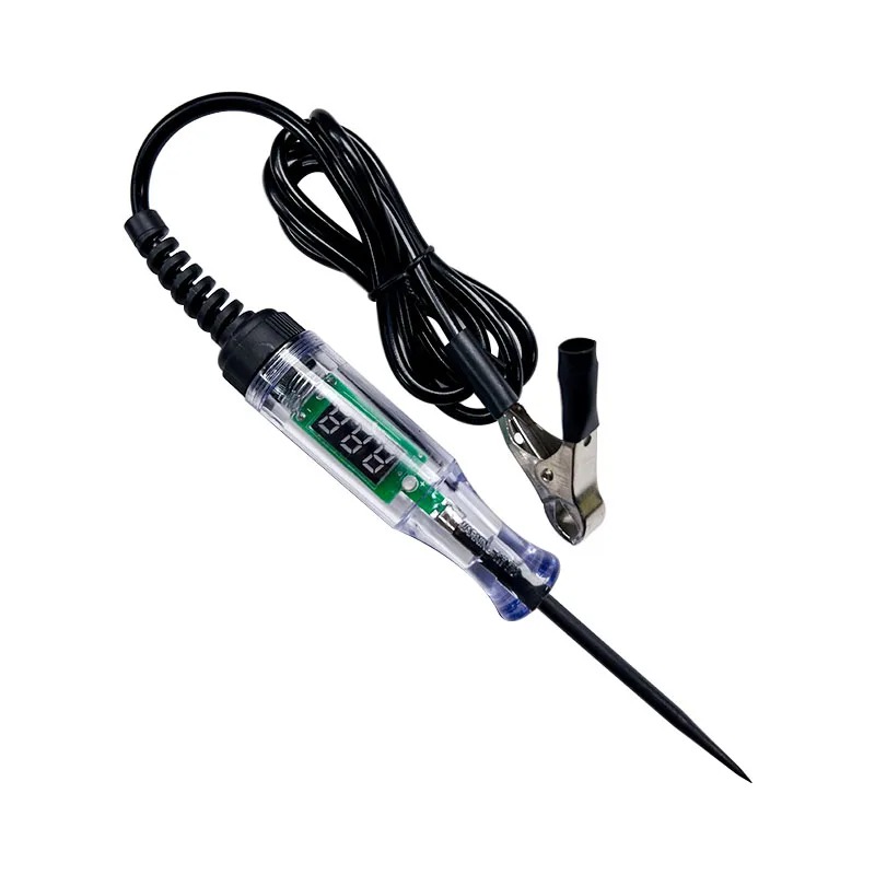 Gambar produk PINMOAP Tespen Circuit Tester Voltage with Alligator Clip 3-48V - S70