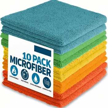 MALIH Kain Microfiber Multifunction Cleaning Cloth 30x30cm 10 PCS - H-15