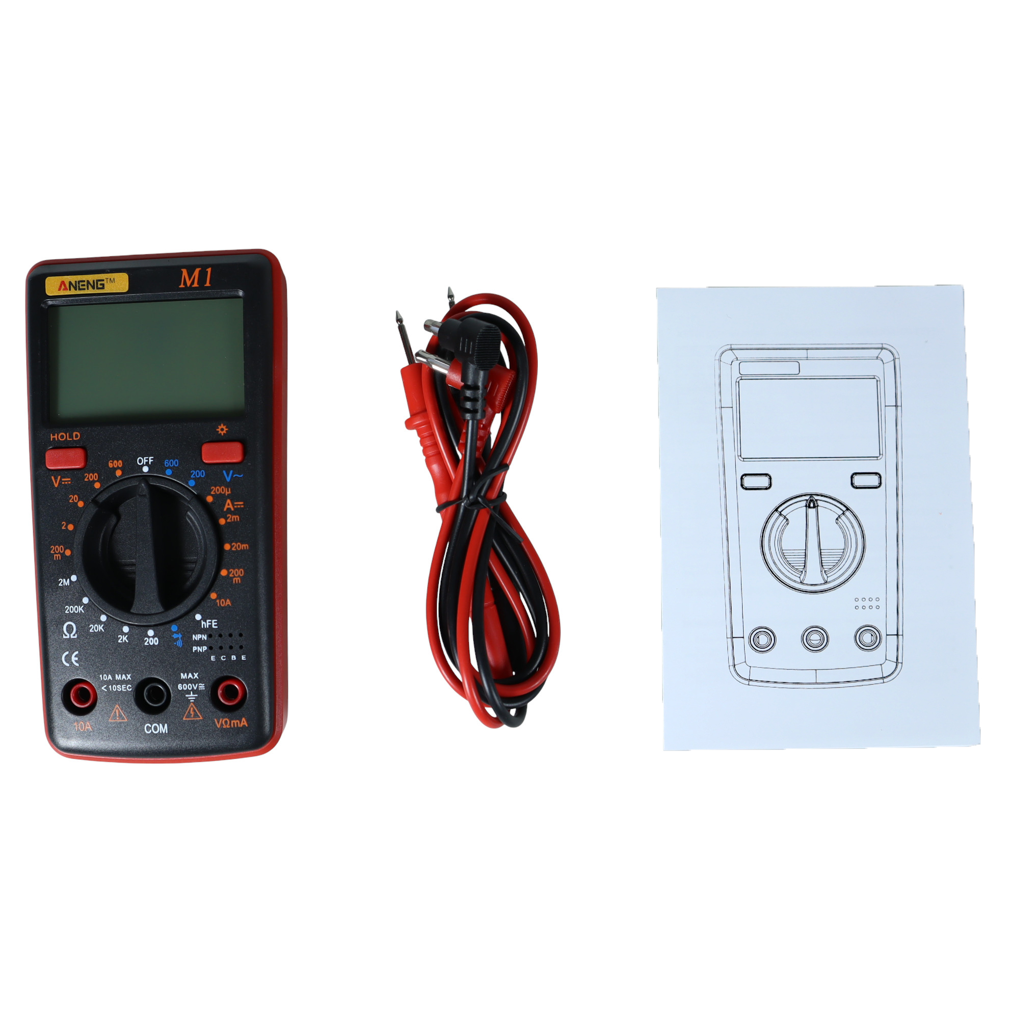 Gambar produk ANENG Digital Multimeter Voltage Tester - M1