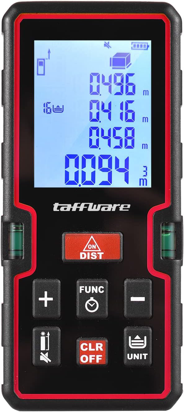 Taffware Meteran Laser Digital Distance Meter Rangefinder Portable 40M - S1 Gambar produk Taffware Meteran Laser Digital Distance Meter Rangefinder Portable 40M - S1