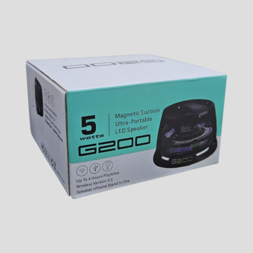 VIKEFON Speaker Bluetooth Portable Magnetic TWS Subwoofer 3W - G200 Gambar produk VIKEFON Speaker Bluetooth Portable Magnetic TWS Subwoofer 3W - G200