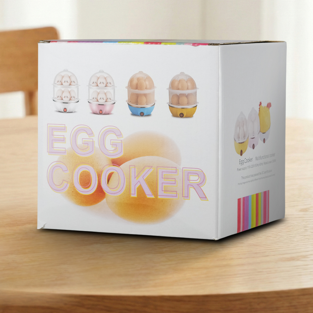 BONIN Alat Rebus Telur Elektrik Mini 7 Slot Egg Steamer 220V 350W - BN-10 Gambar produk BONIN Alat Rebus Telur Elektrik Mini 7 Slot Egg Steamer 220V 350W - BN-10