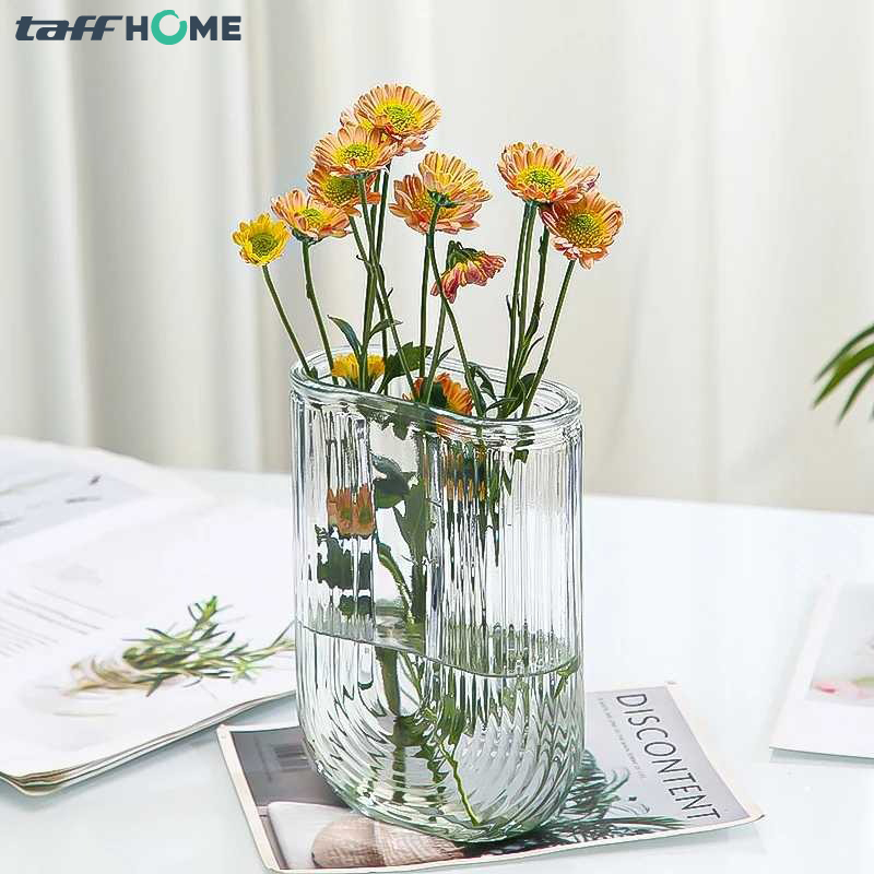 TaffHOME Vas Bunga Dekorasi Interior Ruang Tamu Model U - XS-U1 Gambar produk TaffHOME Vas Bunga Dekorasi Interior Ruang Tamu Model U - XS-U1
