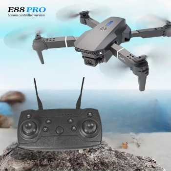BRDRC Drone Mini Quadcopter Dual Camera 4K 360 Rotation 2.4GHz - E88 Pro